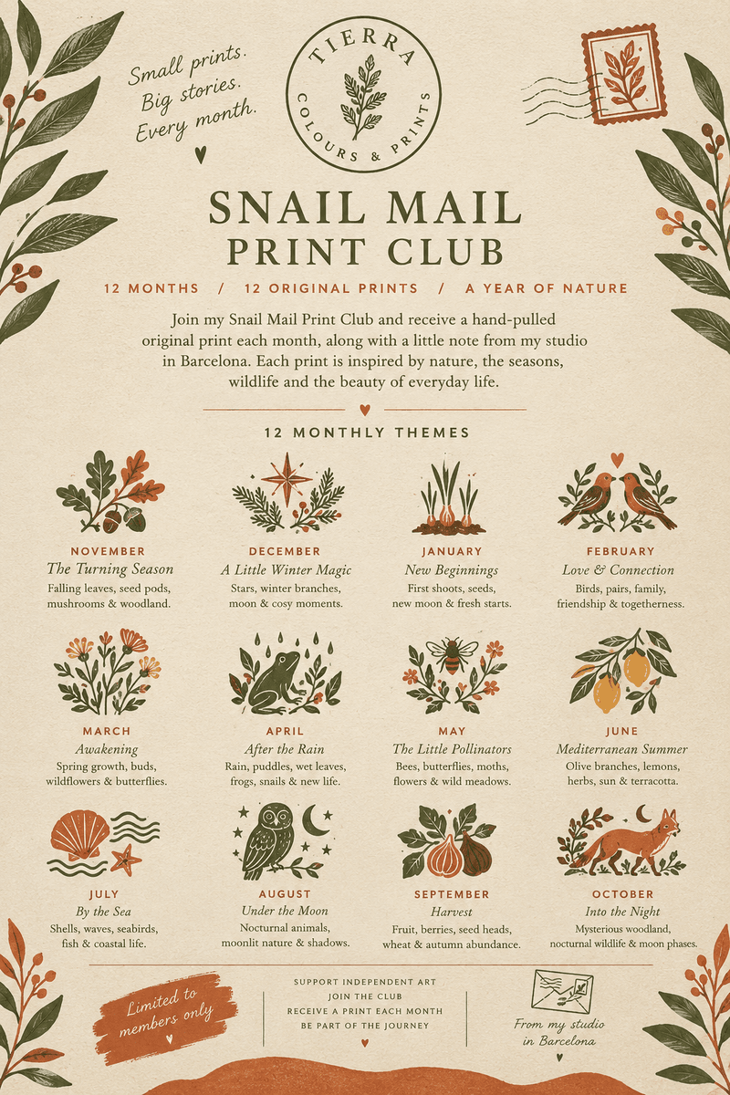 Tierra exclusive Snail Mail Circle