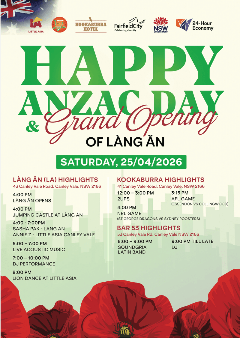 ANZAC Day Performance at  Làng Ǎn