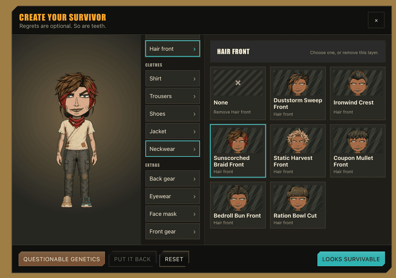 Character Creator added