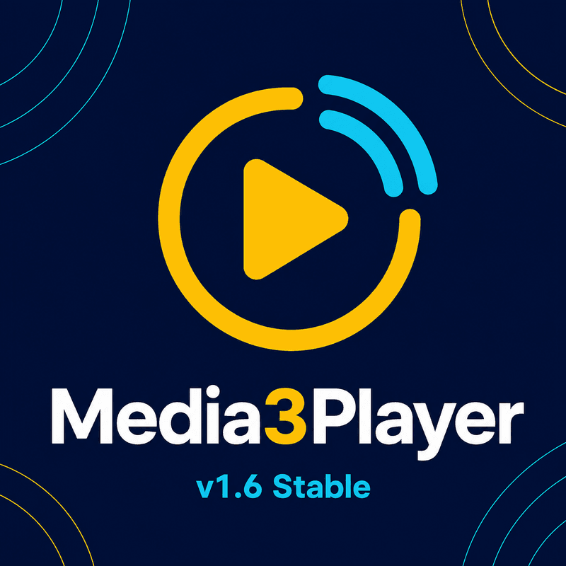 Media3Player v1.6 Stable — Free Kodular Extension