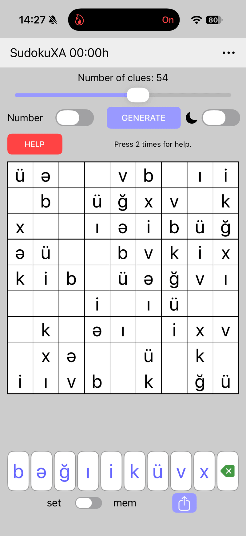Sudoku XA