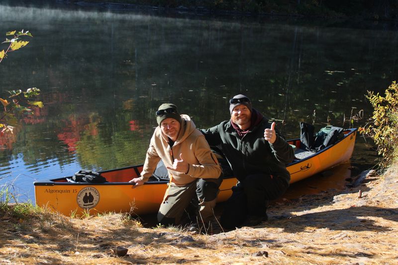 Two Brothers, One Canoe: Dawn on Stormy Lake