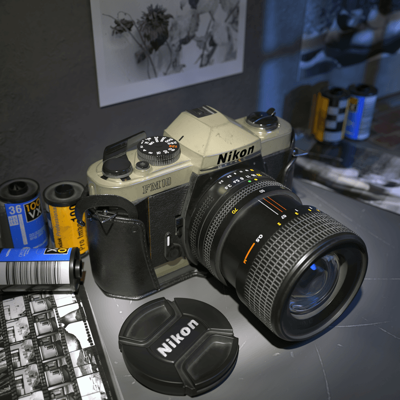 3d model Nikon fm10