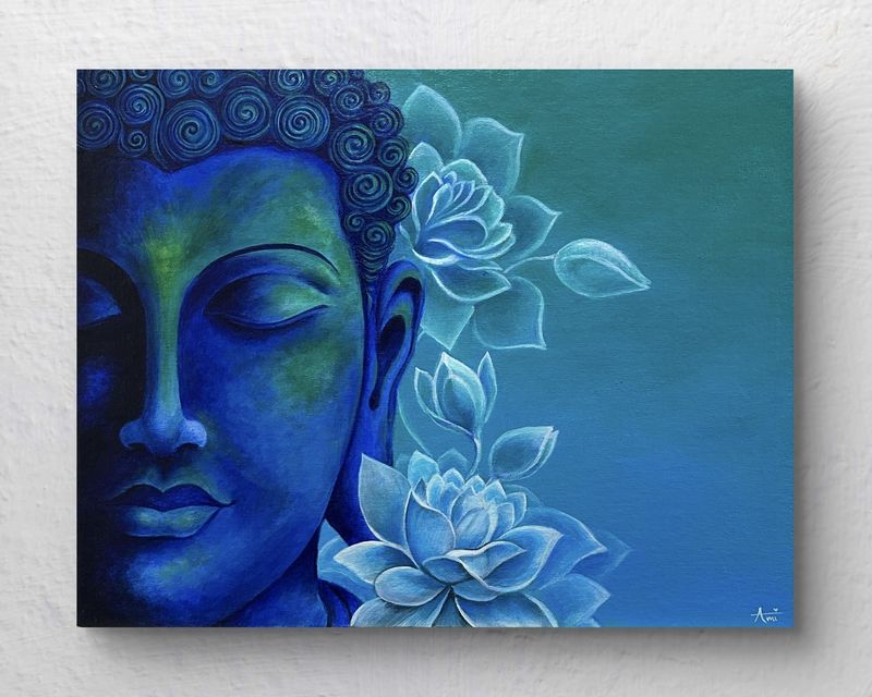 'In The Spirit Realm' - Original Acrylic Painting