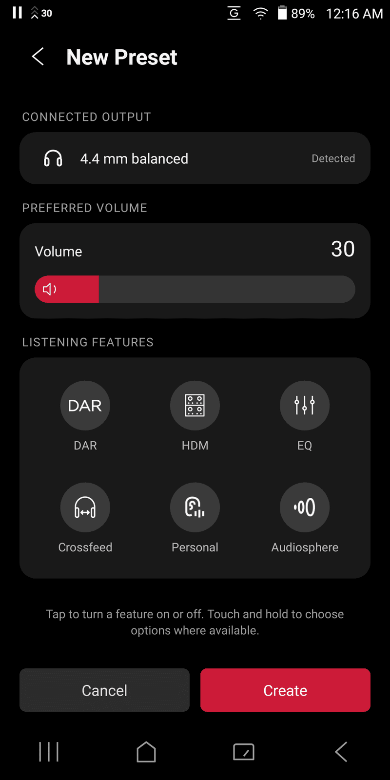 Can you "PRESET" that?