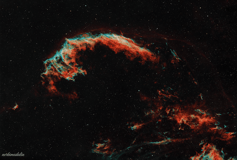 NGC 6992/6995 — Eastern Veil Nebula 🌌