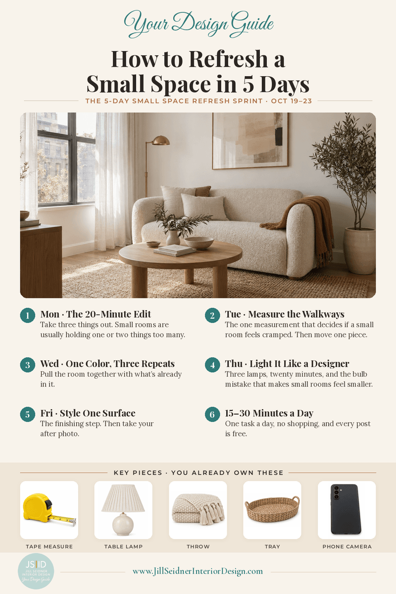 October’s Room Challenge Is a 5-Day Sprint. Here’s the Plan.