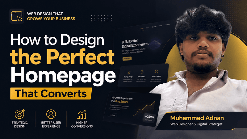 How to Design the Perfect Homepage That Converts
