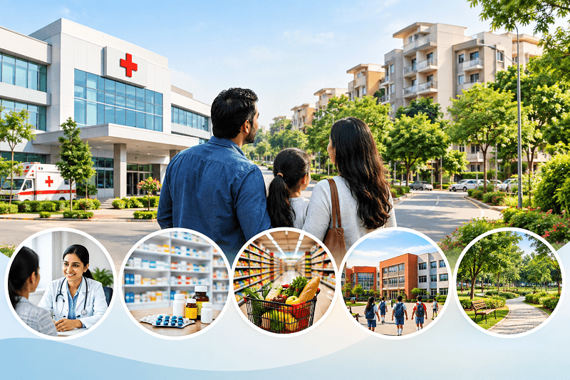 Healthcare and Everyday Facilities Near Chhatarpur Residential Areas