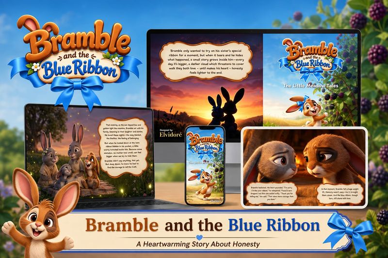 Bramble and the Blue Ribbon — Now Available!