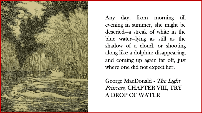 A Streak of White - "The Light Princess" and "Undine"