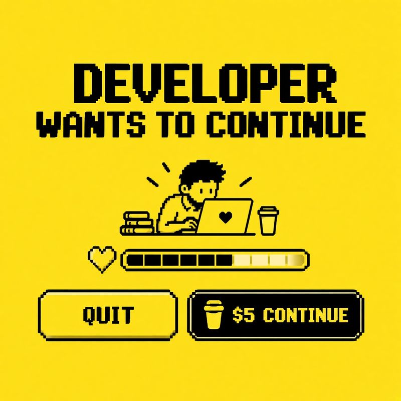 Developer wants to continue