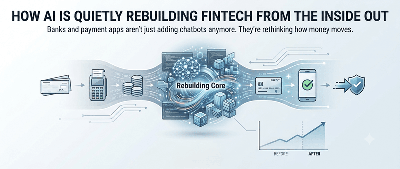 How AI Is Quietly Rebuilding Fintech From the Inside Out