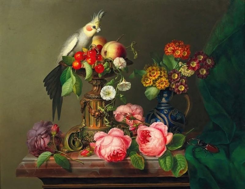 🌹 A Still Life Where Everything Feels Alive