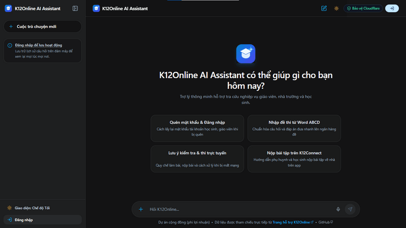 Support My Open-Source Journey: K12Online AI Assistant