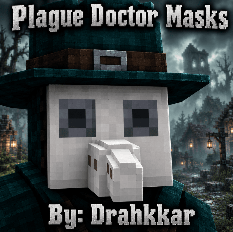 Plague Doctor Mask_ Minecraft 🐦‍⬛ JAVA