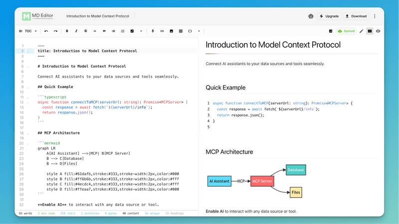 Introducing mdedit.ai