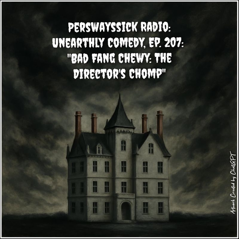 Perswayssick Radio: Unearthly Comedy:  “Bad Fang Chewy: The Director’s Chomp”