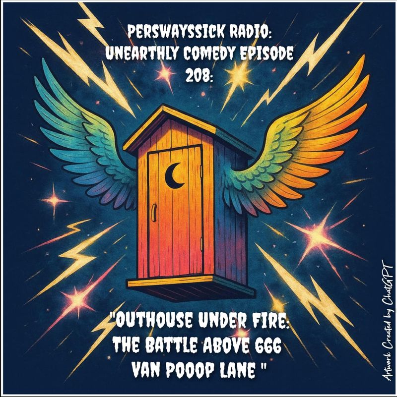 Perswayssick Radio: “Outhouse Under Fire: The Battle Above 666 Van Pooop Lane”