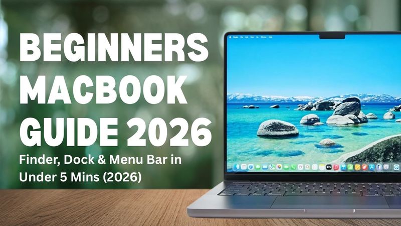 NEW TO MAC? Episode 2: Finder, Dock & Menu Bar in Under 5 Mins (2026)