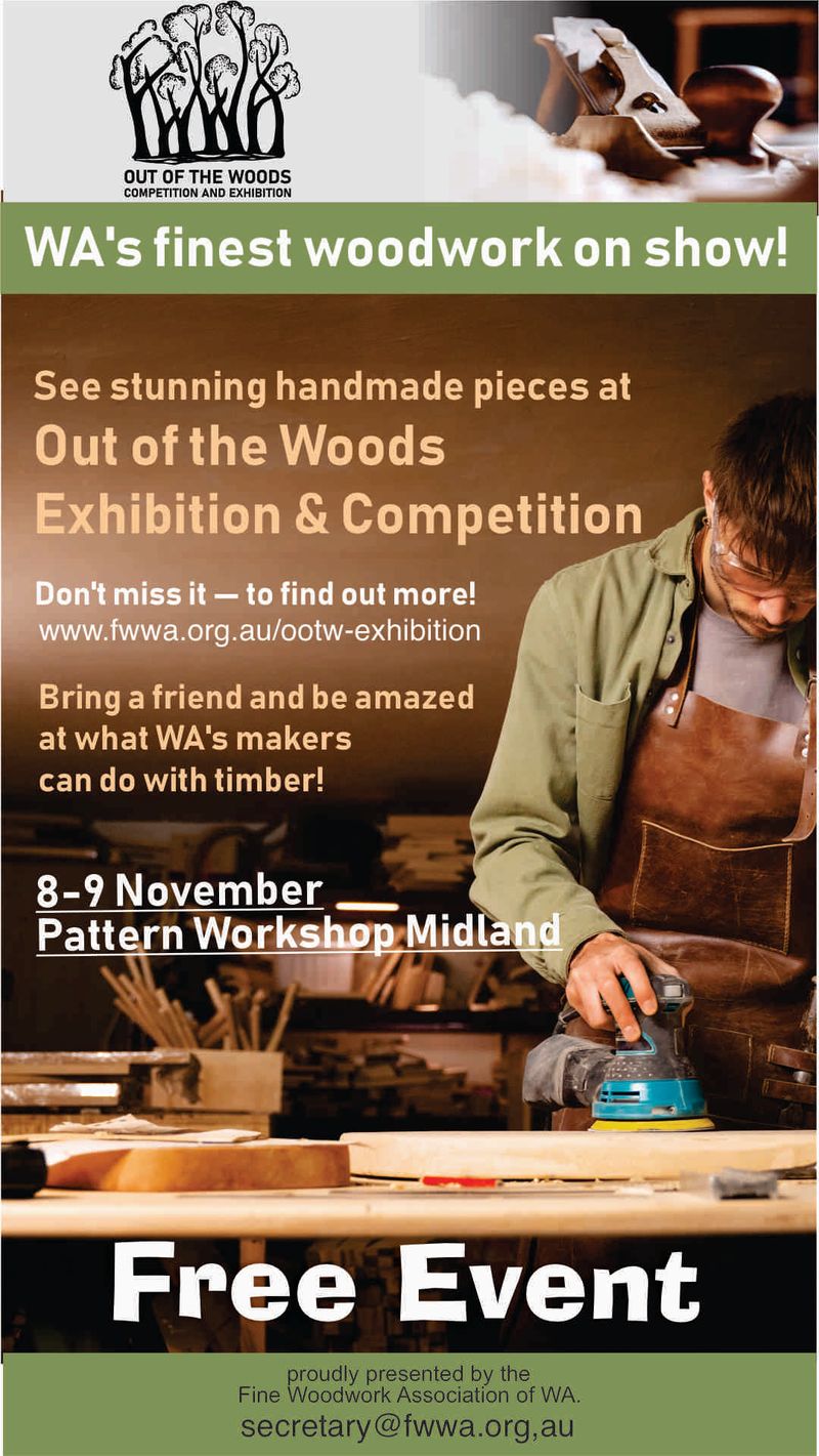 Out of the Woods exhibition this weekend