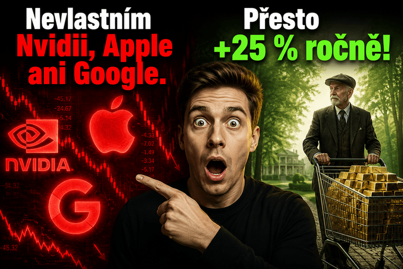 Nové video: Jak dělám 25 % ročně bez Nvidie, Applu a Googlu