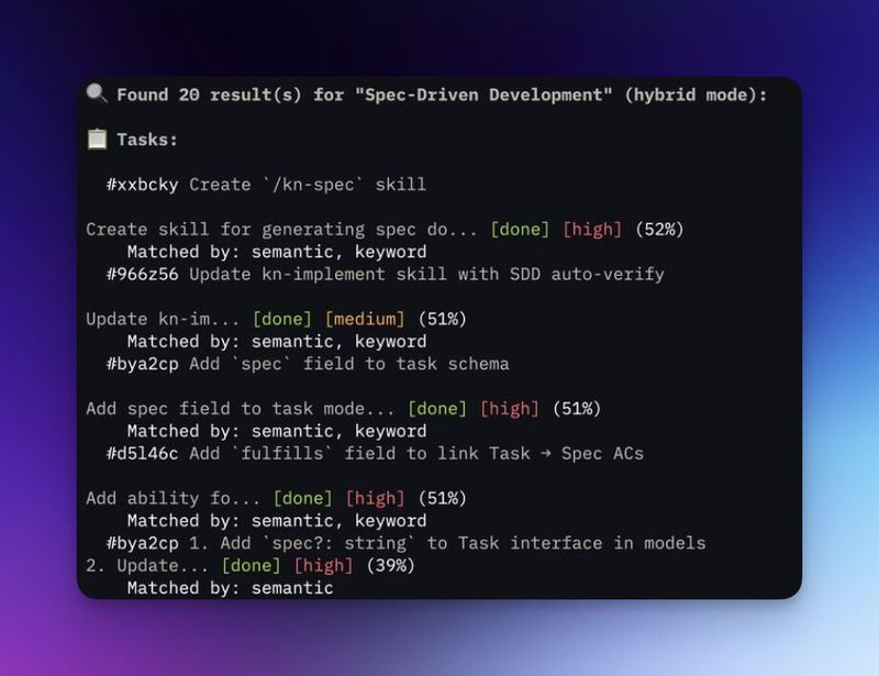Knowns v0.12 - Semantic Search