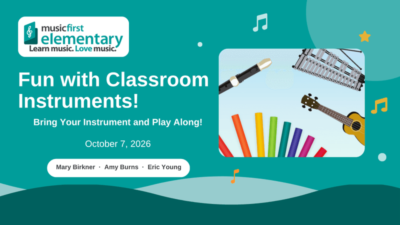 Grab an Instrument and Play Along With Us!