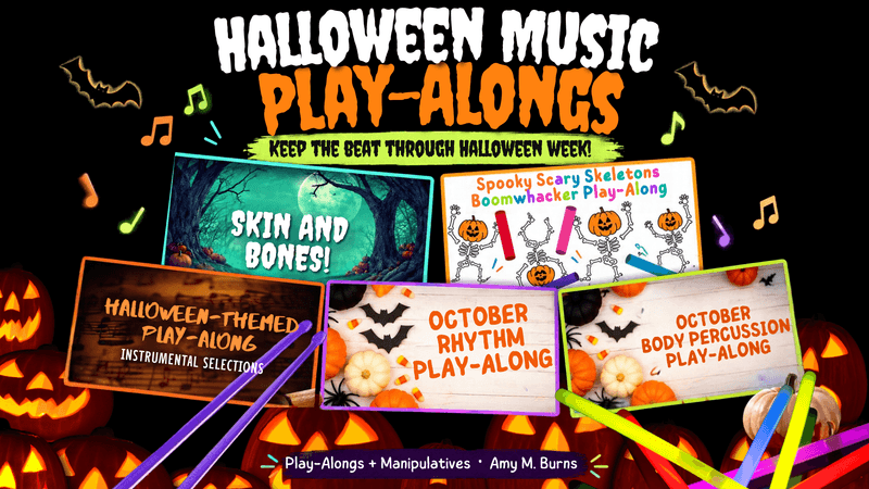 Halloween Week in the Music Room? Let’s Glow! 🎃
