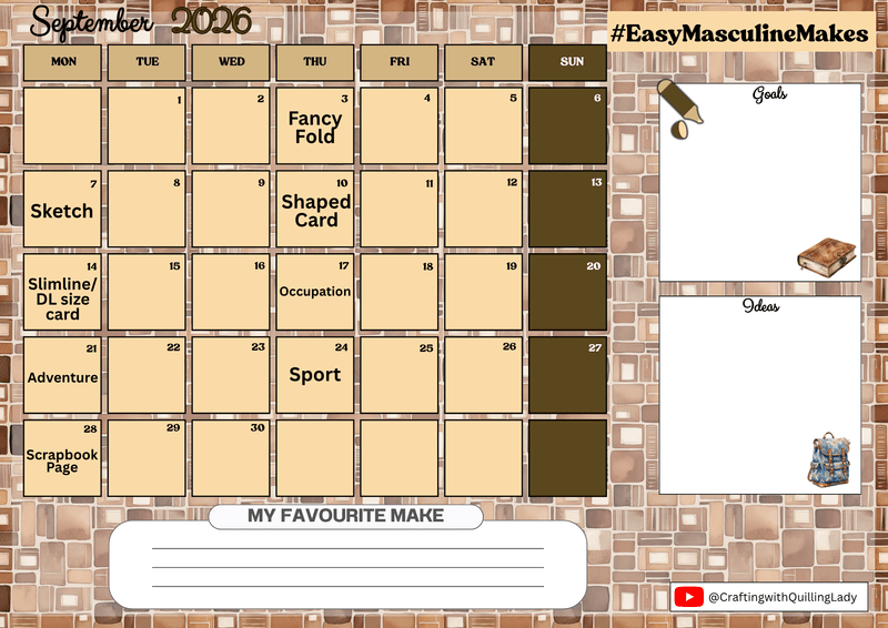 💙 #EasyMasculineMakes – The Complete Challenge! 🎉