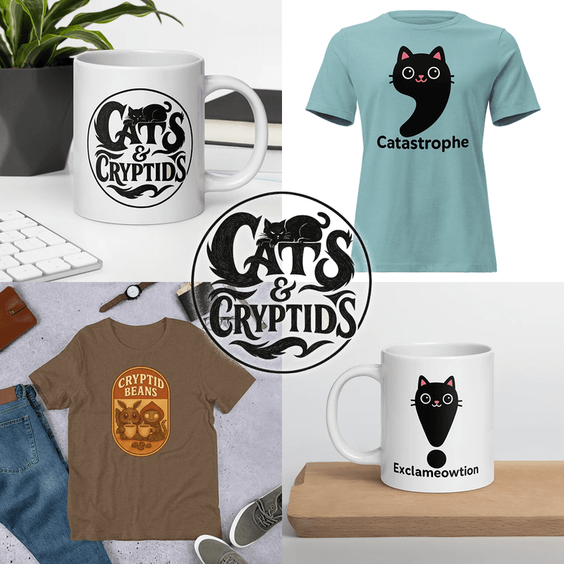 Cats & Cryptids - Our new venture!