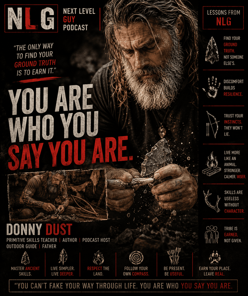 "You Are Who You Say You Are" | Donny Dust on Cave Healing & Earning Your Ground Truth