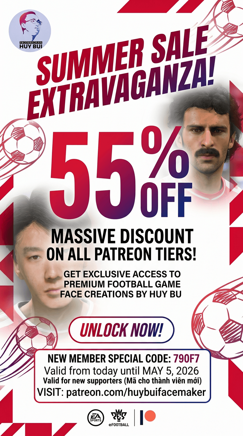 HUGE SUMMER SALE! Get 55% OFF my Patreon!