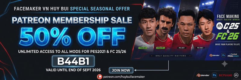 🎉 SEPTEMBER FESTIVAL MEGA SALE – 50% OFF ON PATREON!