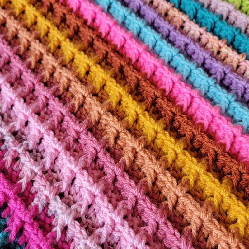 Free Crochet Pattern: Sunday Brunch Afghan!
