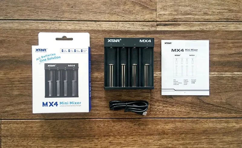 XTAR MX4 Review: Charging Li-ion, LiFePO4, and Ni-MH Batteries