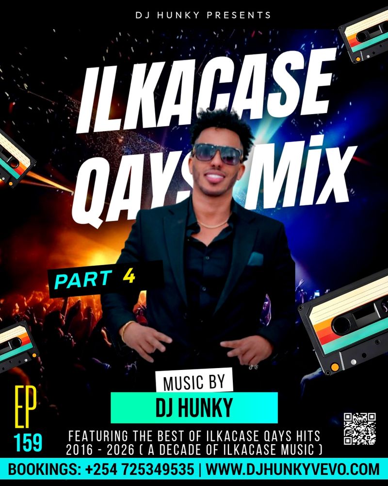 Episode 159 | Ilkacase Qays Megamix Part 4 (2016β2026) | DJ Hunky Dancehall Remix