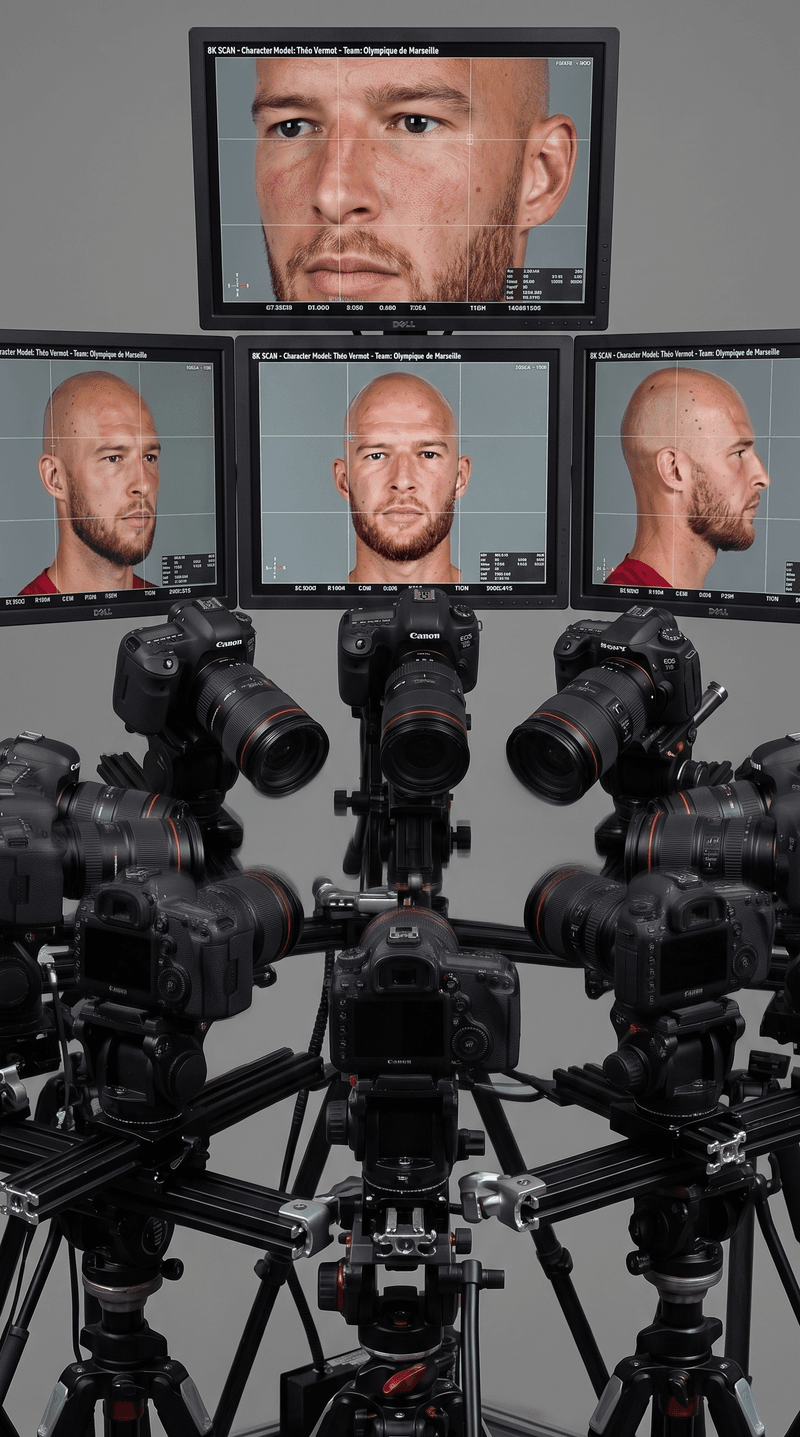 Next face scan - Théo Vermot (Olympique de Marseille)