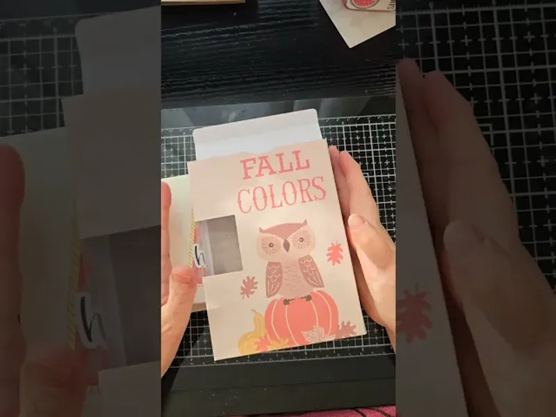 Show and Tell: Peekaboo Box that Holds Card and Envelopes