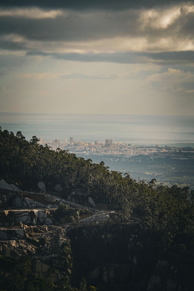 A mining site near Monchique - coastal city of Portimão