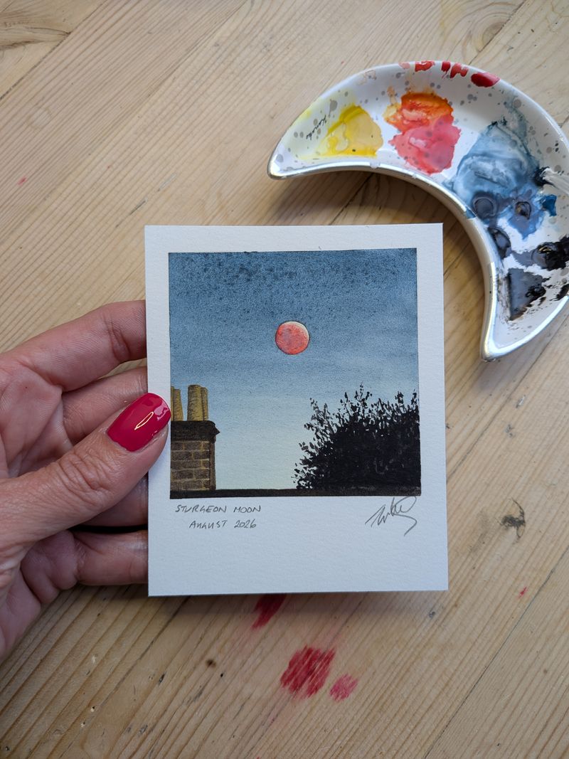 Full Moon Project 2026: August
