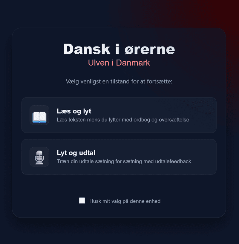Guide til bonusmateriale