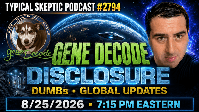 live at 715 pm eastern with Gene Decode