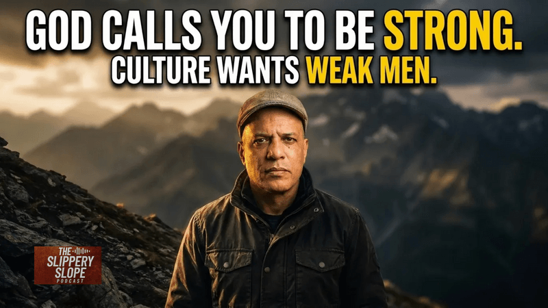“Culture Wants Weak Men — God Calls You to Be Strong.”