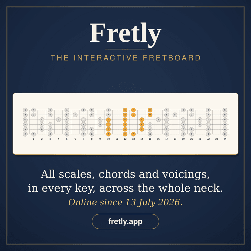 Fretly is live!