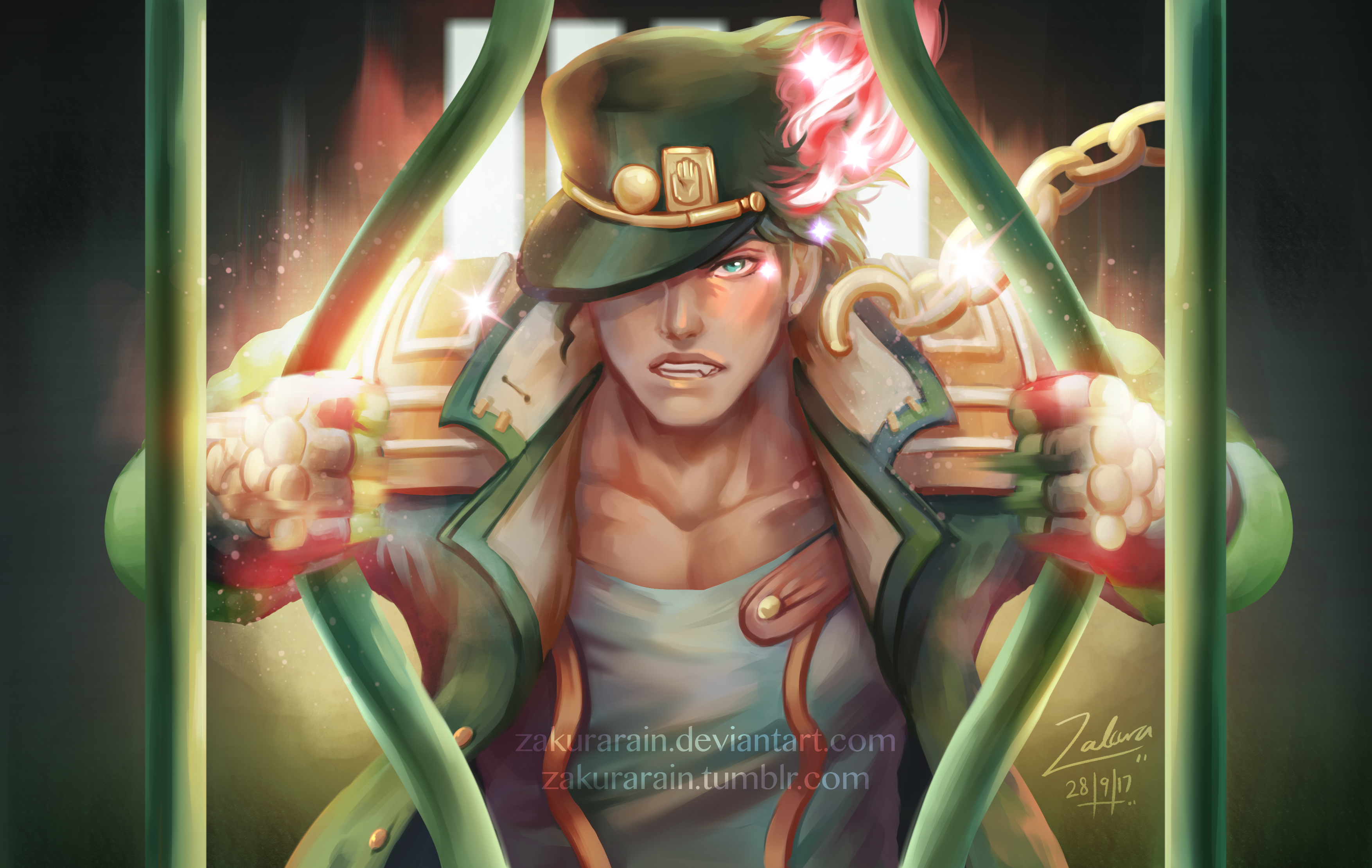 Jotaro fan art .. — ZakuraRain