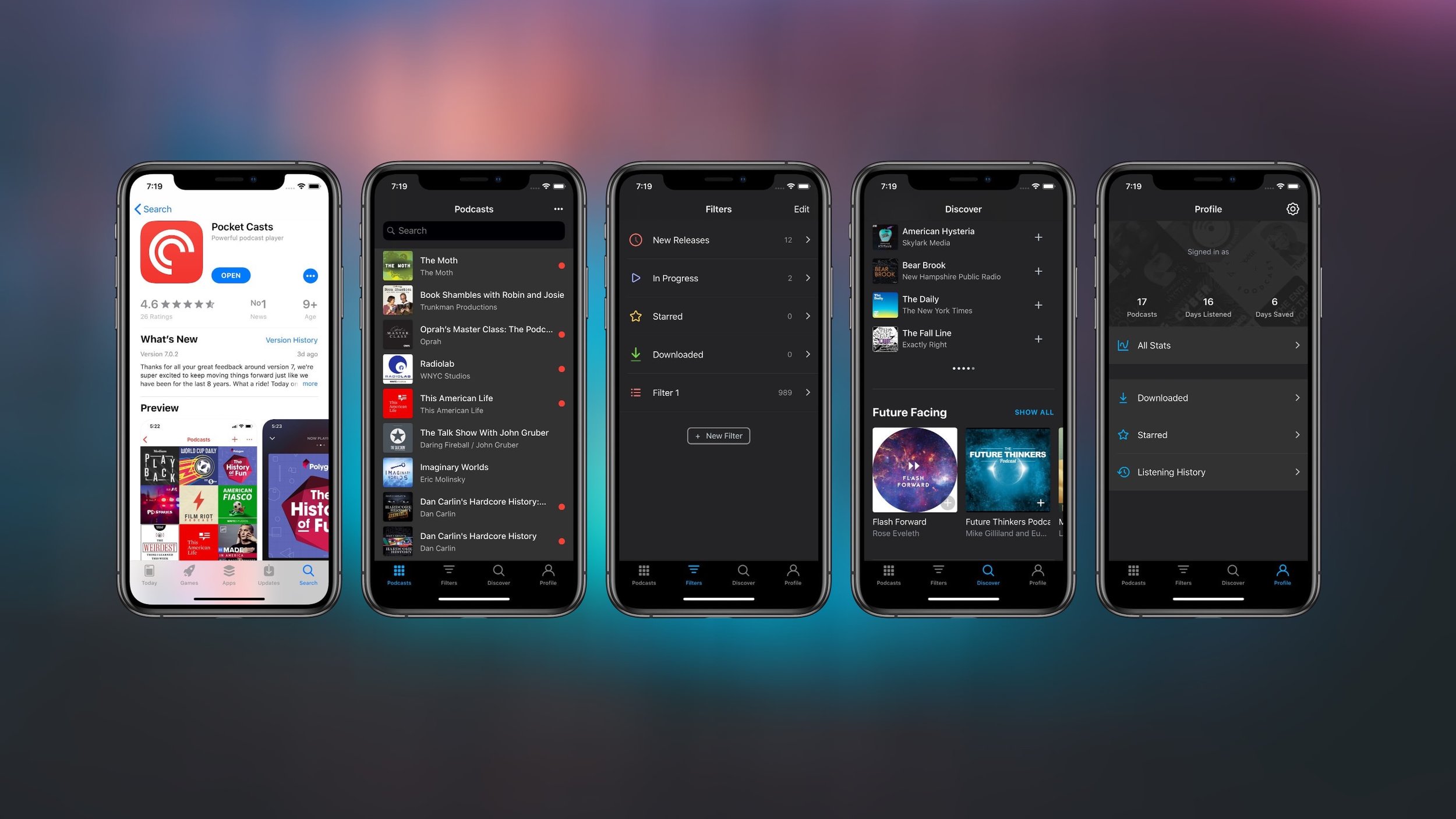 pocket casts rss feed