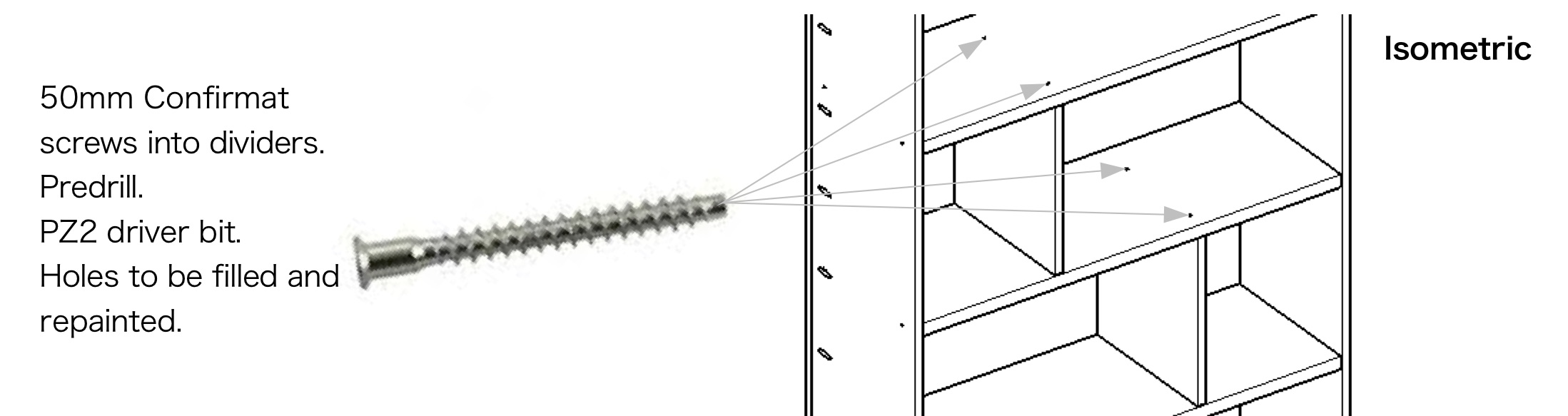 Spax pocket 2024 hole screws