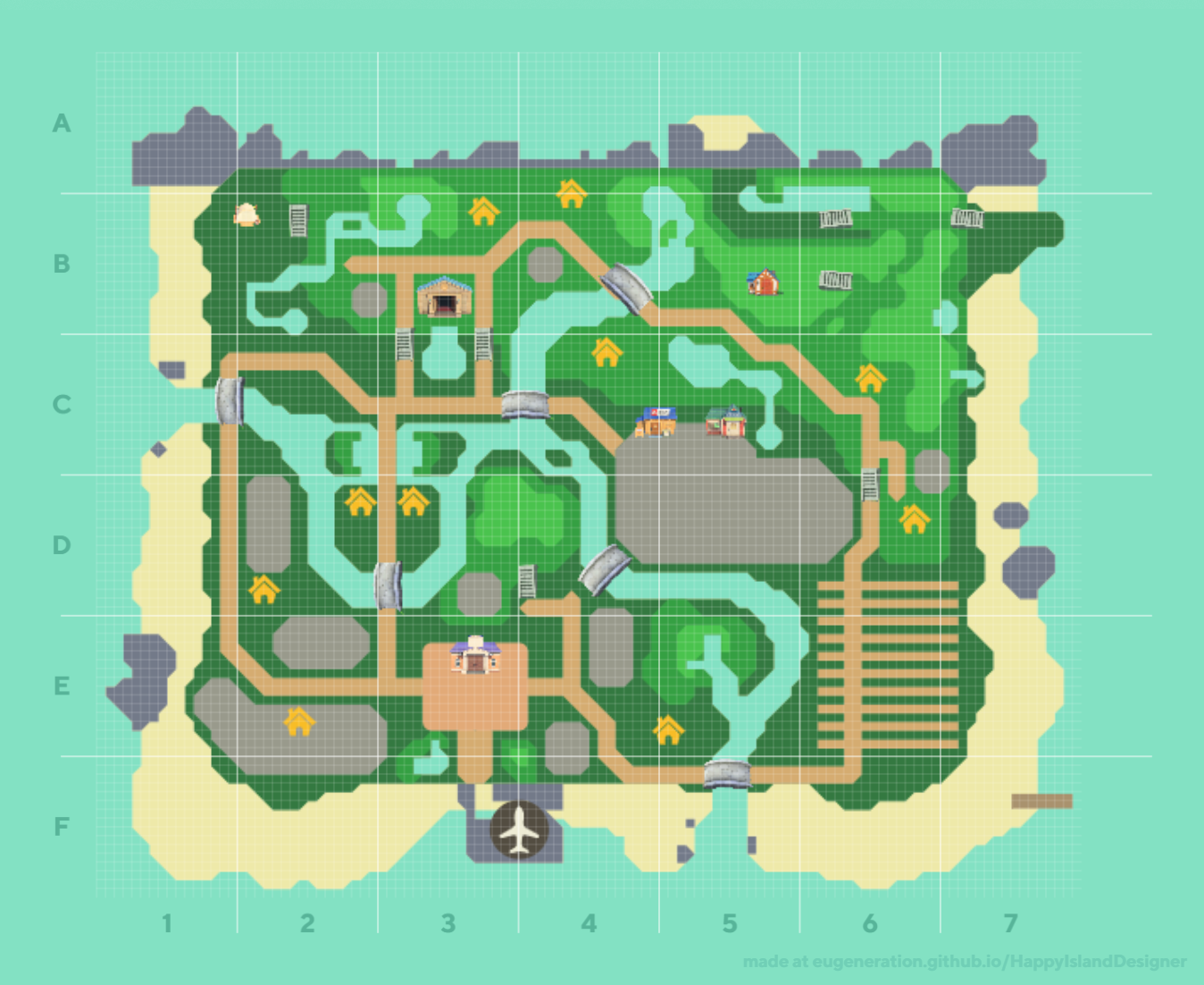 Animal Crossing Maps — Keith