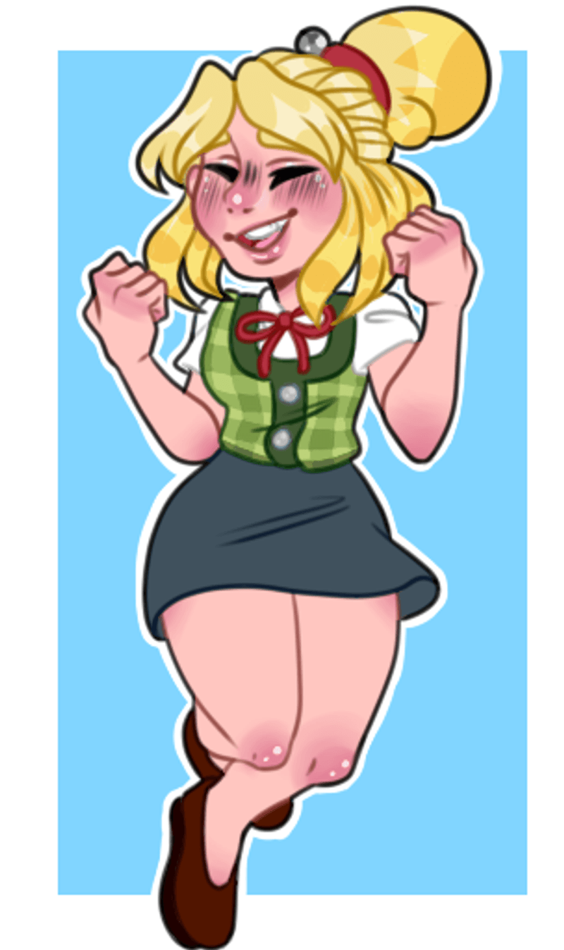 Hype for ACNH (Animal crossing New Horizons)